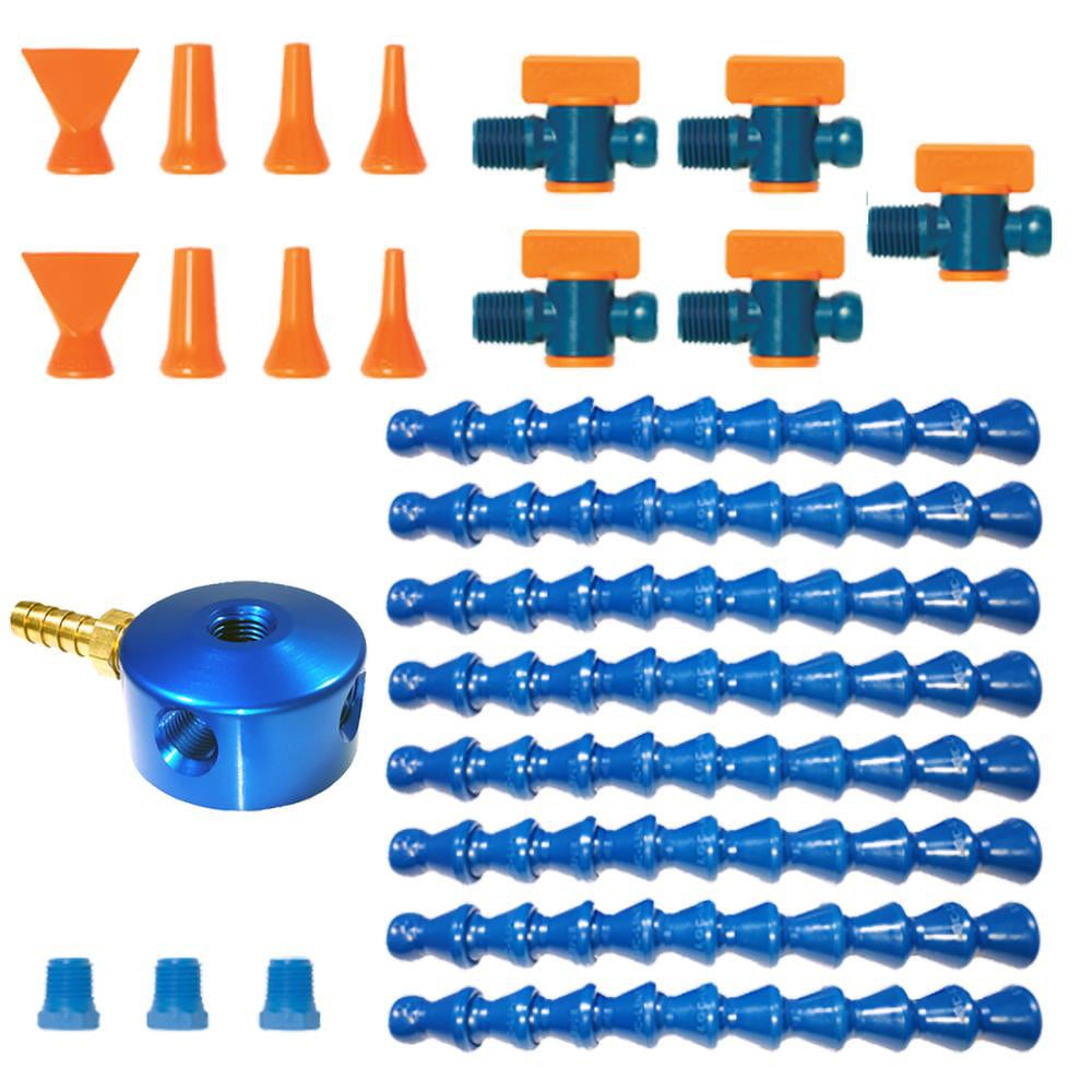 1/4" Hose Inside Diam, 1/4 NPT, Coolant Hose Magnetic Base