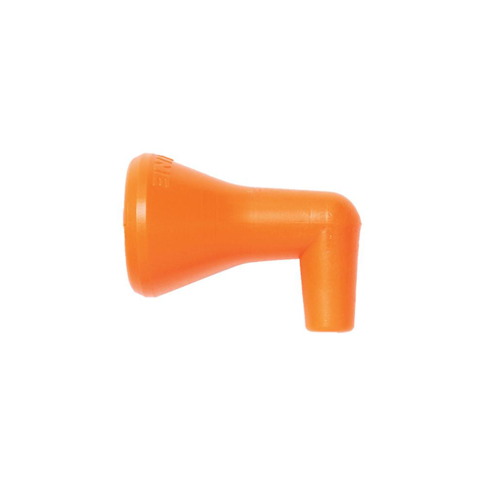 90 Spray Coolant Hose Nozzle: 1/8" Nozzle Dia, Acetal - Use with Loc-Line Modular Hose System