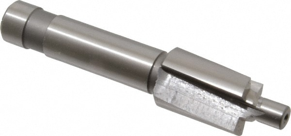 Made in USA H42P-2 Porting Tool: 0.692" Spotface Dia, 1/8" Tube OD, Plain, 5/16-24" Port, High Speed Steel Image