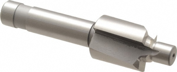 Made in USA H42P-4 Porting Tool: 0.848" Spotface Dia, 1/4" Tube OD, Plain, 7/16-2" Port, High Speed Steel Image