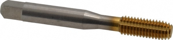 Balax 18545-01T Thread Forming Tap: Metric Coarse, 4H Class of Fit, Bottoming, High Speed Steel, TiN Finish Image