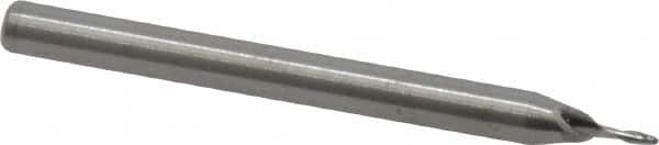RobbJack SR-2-030-BN Ball End Mill: 0.03" Dia, 0.09" LOC, 2 Flute, Solid Carbide 