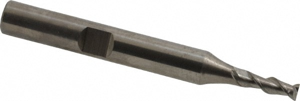 SGS 44505 Square End Mill: 0.1181 Dia, 0.315 LOC, 2 Flutes, Solid Carbide Image