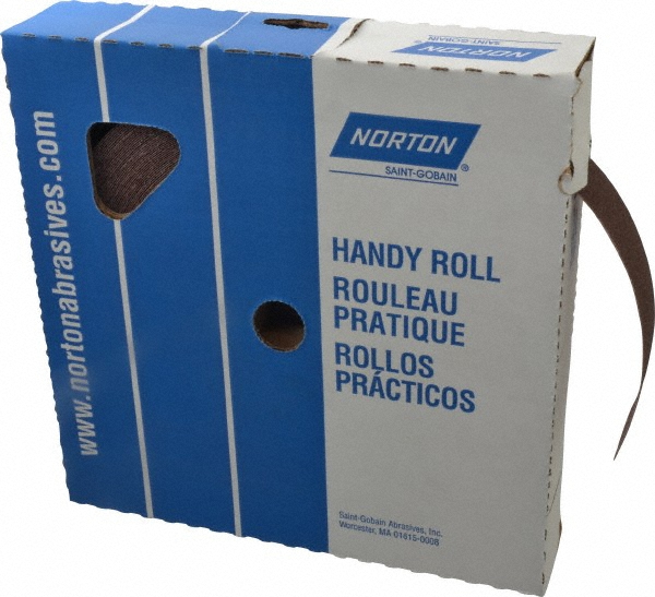 Norton 11/2" x 50 Yd 80 Grit Aluminum Oxide Shop Roll 00394080