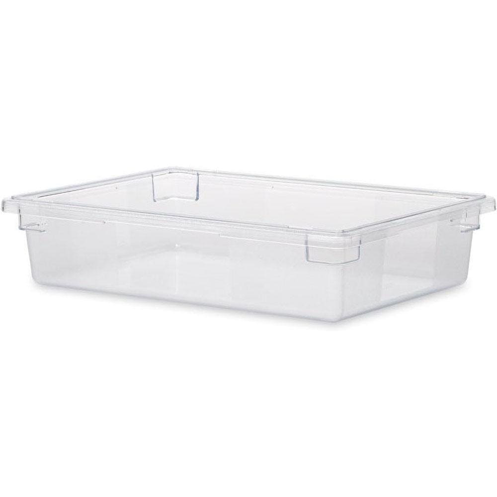 Rubbermaid - Food Tote Box Container: Polycarbonate, Rectangular - 71464101  - MSC Industrial Supply