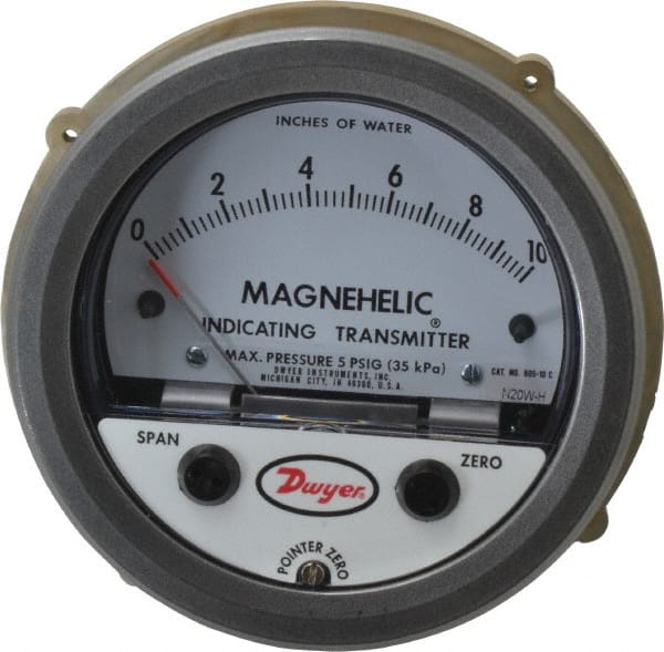 25 Max psi, Differential Pressure Transmitter with Indication