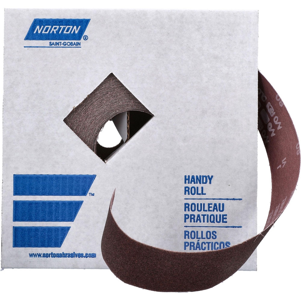 2" x 50 Yd 80 Grit Aluminum Oxide Shop Roll