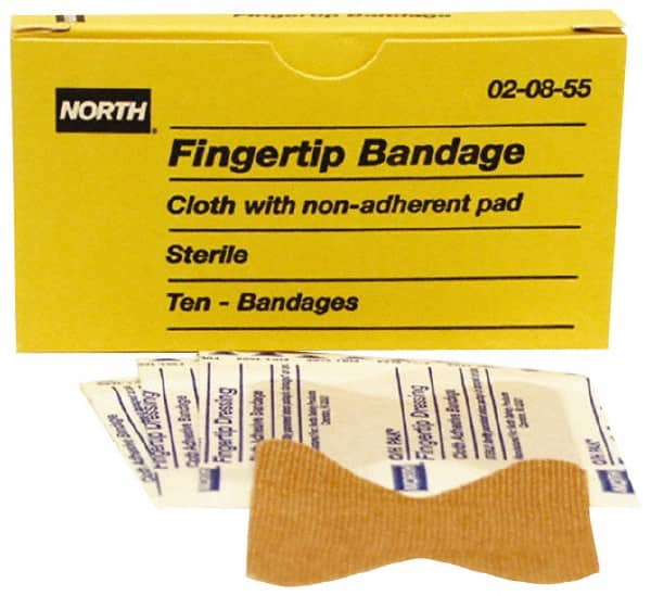 2-1/2" Long x 1-3/4" Wide, Fingertip Self-Adhesive Bandage