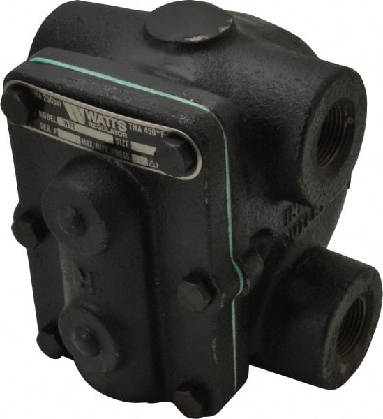 Watts 37100 4 Port, 3/4" Pipe, Cast Iron Float & Thermostatic Steam Trap 