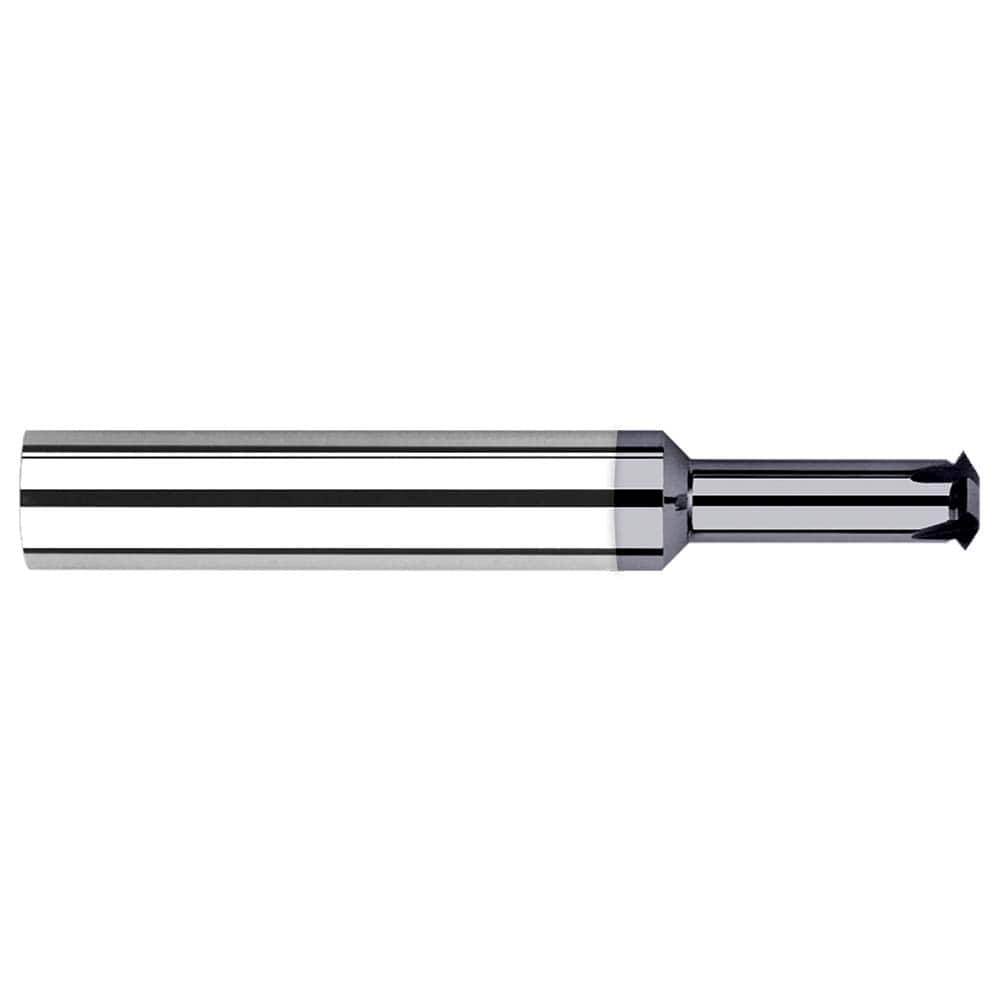 Harvey Tool 993950-C3 Single Profile Thread Mill: 1/4-20 to 1/4-56, 20 to 56 TPI, Internal & External, 4 Flutes, Solid Carbide 