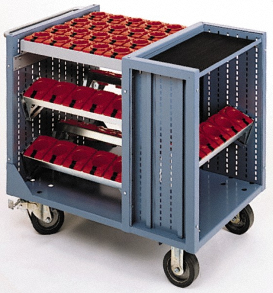 45 Tool Capacity, 50 Taper Size CNC Tool Cart - 2,400 Lbs. Load Capacity