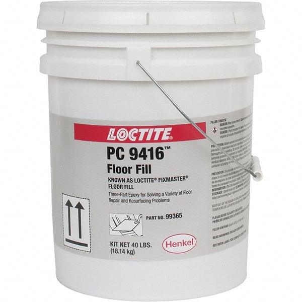 LOCTITE 235633 Filler & Repair Caulk: 40 lb Kit, Gray, Epoxy Resin 