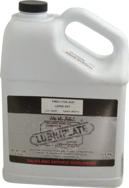 Lubriplate L0886-057 Multi-Purpose Machine Oil: SAE 50, ISO 220, 1 gal, Bottle 