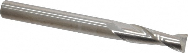 M.A. Ford. 12125001 Corner Radius End Mill: 1/4" Dia, 3/4" LOC, 0.015" Radius, 2 Flutes, Solid Carbide 