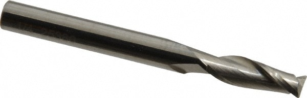 M.A. Ford. 12125002 Corner Radius End Mill: 1/4" Dia, 3/4" LOC, 0.02" Radius, 2 Flutes, Solid Carbide Image