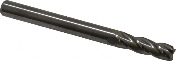 M.A. Ford. 11118751 Corner Radius End Mill: 3/16" Dia, 5/8" LOC, 0.015" Radius, 4 Flutes, Solid Carbide Image