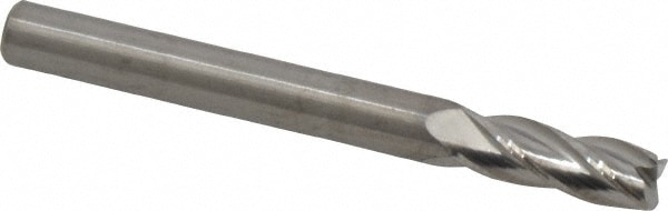 M.A. Ford. 11125001 Corner Radius End Mill: 1/4" Dia, 3/4" LOC, 0.015" Radius, 4 Flutes, Solid Carbide Image