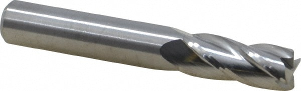 M.A. Ford. 11137501 Corner Radius End Mill: 3/8" Dia, 1" LOC, 0.015" Radius, 4 Flutes, Solid Carbide Image