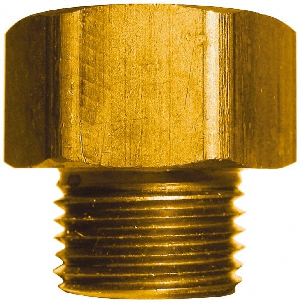 Garden Hose Fitting: Female Hose to Male Hose, Brass