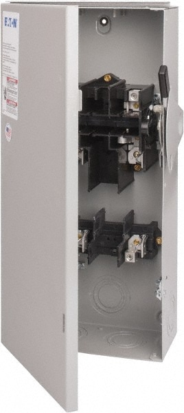 Eaton Cutler-Hammer DG223NRB Safety Switch: NEMA 3R, 100 Amp, 240VAC, Fused Image