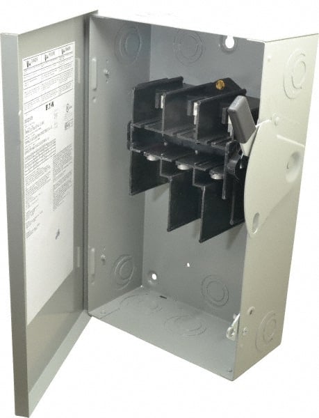 Eaton Cutler-Hammer DG322UGB Safety Switch: NEMA 1, 60 Amp, 240VAC 