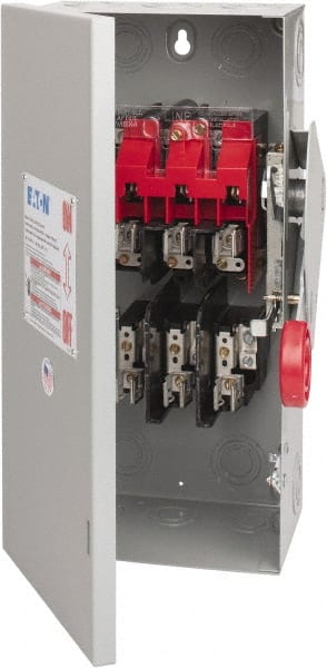 Eaton Cutler-Hammer DH361FGK Safety Switch: NEMA 1, 30 Amp, Fused 