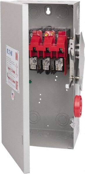 Eaton Cutler-Hammer DH361UGK Safety Switch: NEMA 1, 30 Amp 