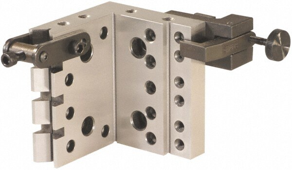 3-1/8" Long x 6" Wide x 6" High, Compound, Series S1, Standard Pole, Sine Plate & Magnetic Chuck Combo