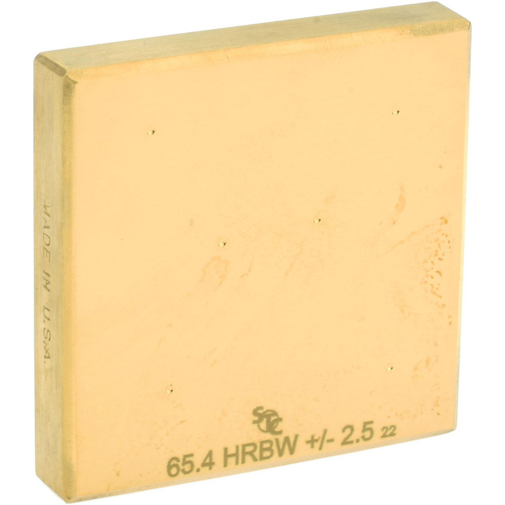 Rockwell B Scale, Hardness Calibration Test Block - B60 Hardness, Mid Hardness Range Description, 2 Piece