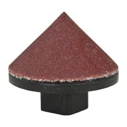 5/8" Diam 180 Grit 90° Included Angle Cone Center Lap