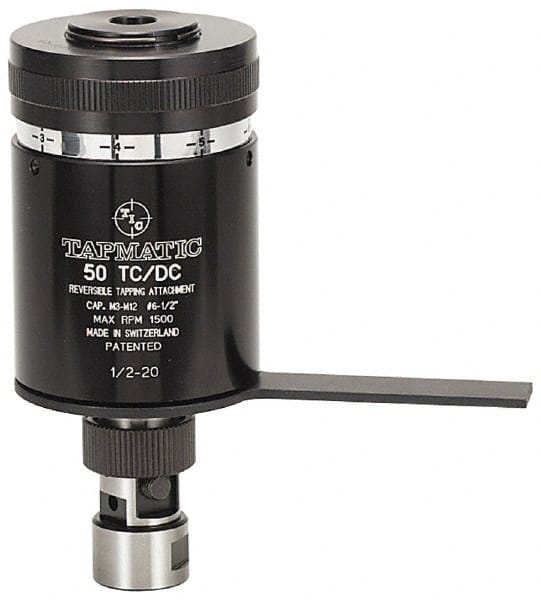 Tapmatic TMT14703L No. 10 Min Tap Capacity, 5/8 Inch Max Mild Steel Tap Capacity, JT3 Mount Tapping Head 