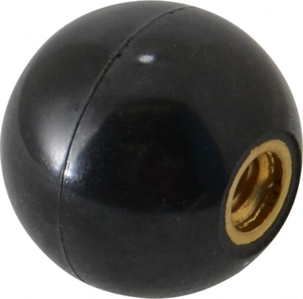 Ball Knob: 0.4375" Thread Length, 1'' Dia