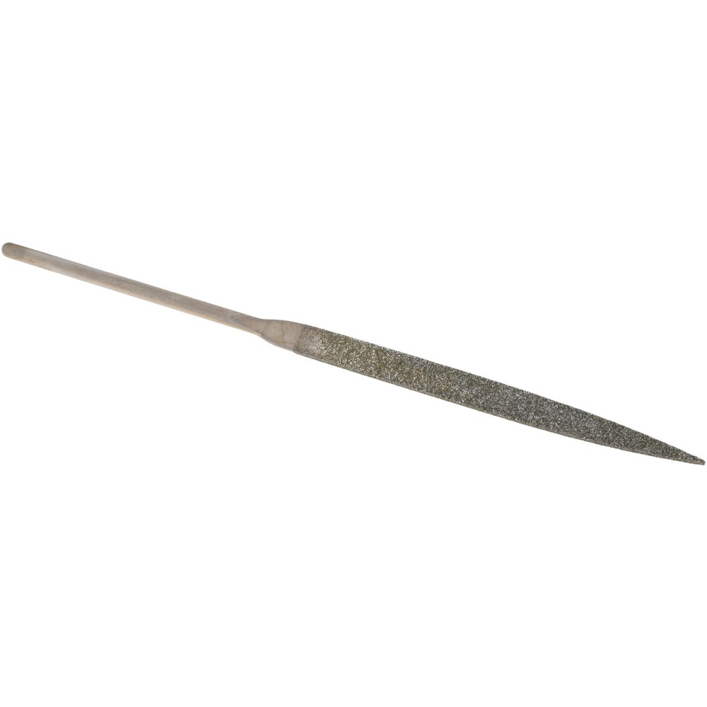 Point Needle Diamond File: 5-1/2" OAL, Medium Grade