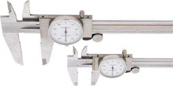 KitsUSA 806  6 Inch Dial Caliper SAE Increments of 01.001-Inch in Plastic Box 