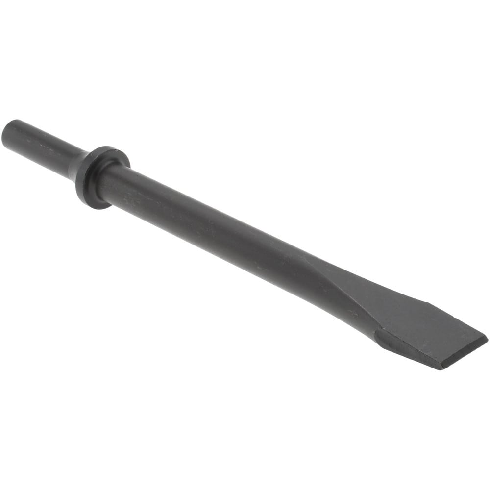 Hammer & Chipper Replacement Chisel: Flat, 3/4" Head Width, 6-3/4" OAL, 7/8" Shank Dia