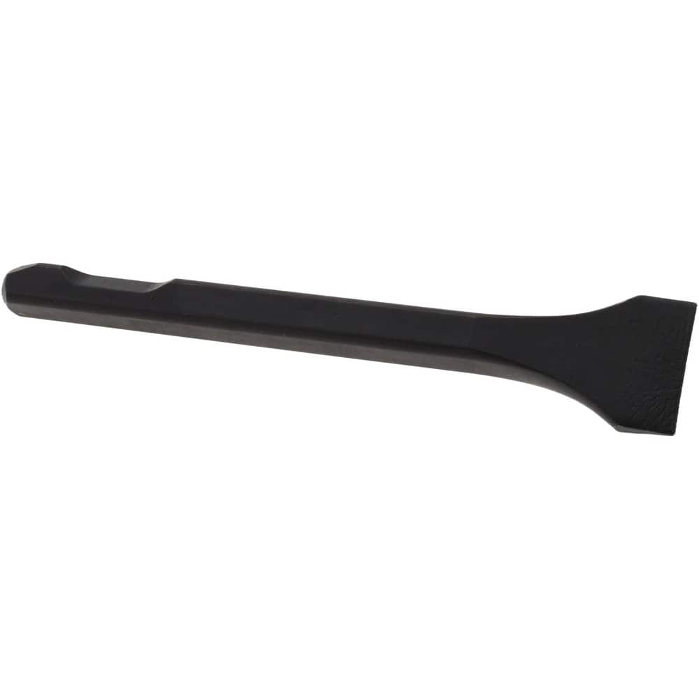 Hammer & Chipper Replacement Chisel: Scaling, 1-3/8" Head Width, 7" OAL, 1/2" Shank Dia