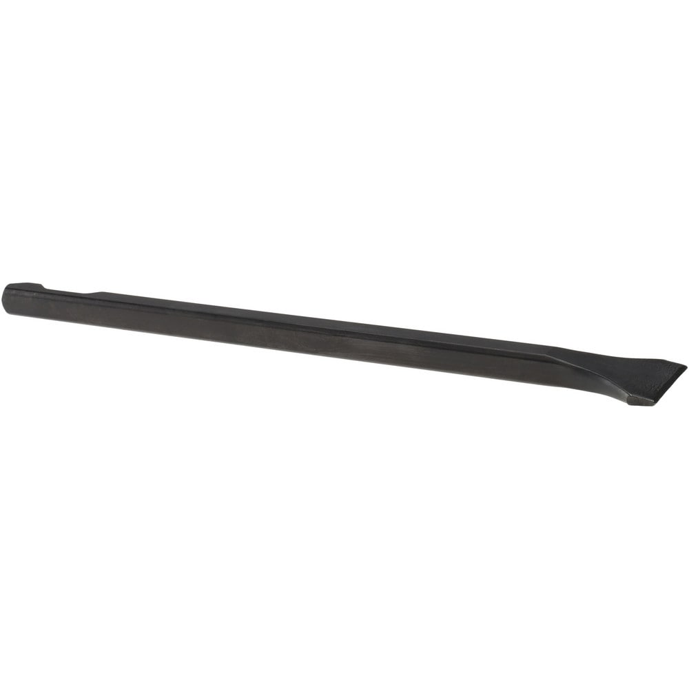 Hammer & Chipper Replacement Chisel: Scaling, 1-3/8" Head Width, 12" OAL, 1/2" Shank Dia