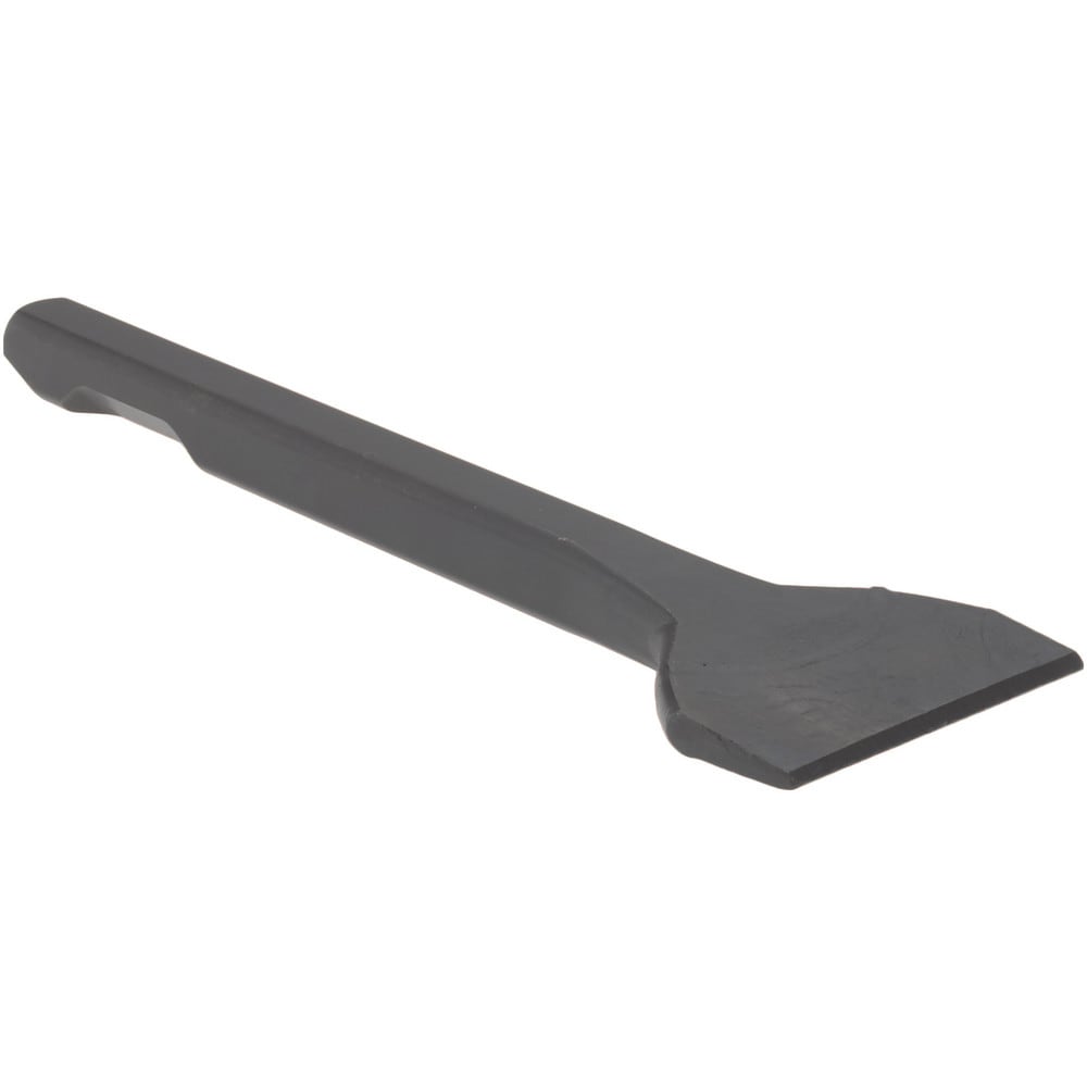 Hammer & Chipper Replacement Chisel: Floor Scraper, 2" Head Width, 7" OAL, 1/2" Shank Dia