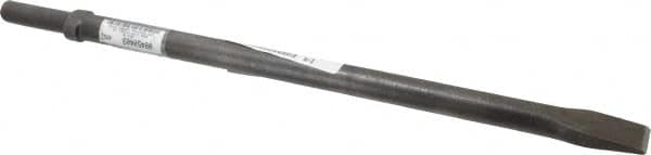 Chipping Hammer: Flat, 1" Head Width, 18" OAL