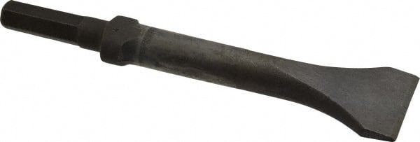 Chipping Hammer: Scaling, 2" Head Width, 9" OAL, 1/2" Shank Dia