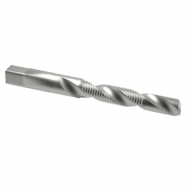 Combination Drill Tap: 5/16-18, H3, 2 Flutes, High Speed Steel