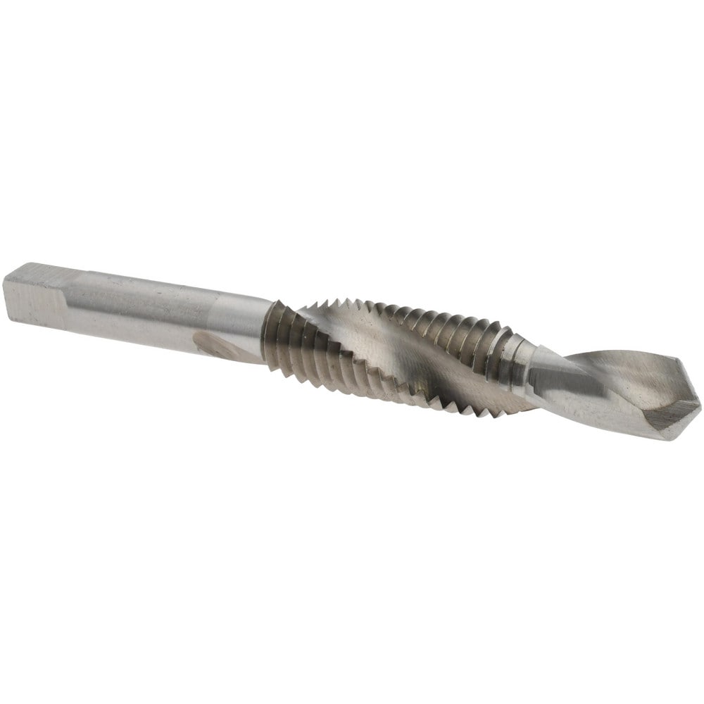 Combination Drill Tap: 1/2-13, H3, 2 Flutes, High Speed Steel