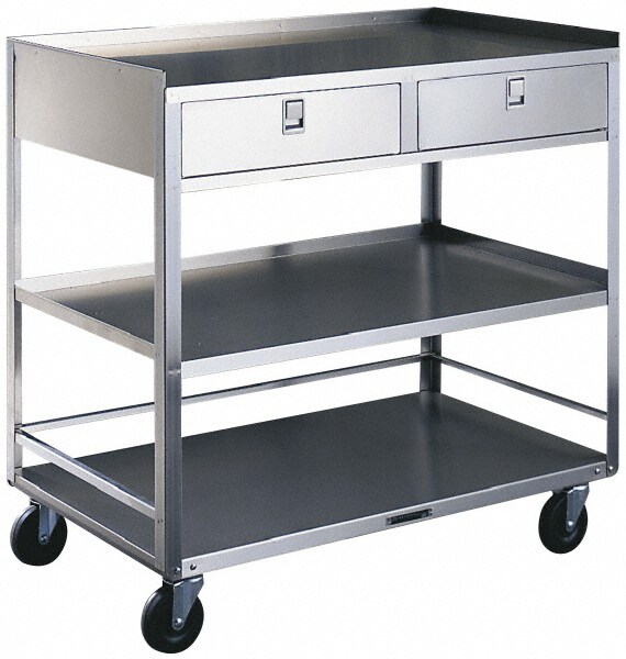 20-1/8" Wide x 35" High x 36-3/8" Deep, Portable Mobile Equipment Stand