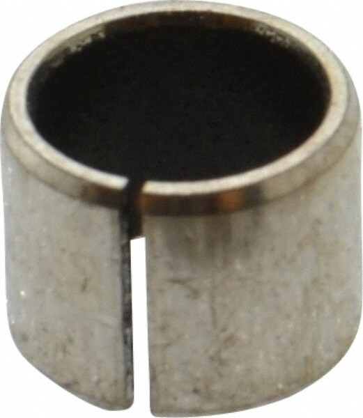 Sleeve Bearing: 3/8" ID, 15/32" OD, 3/8" OAL, Steel