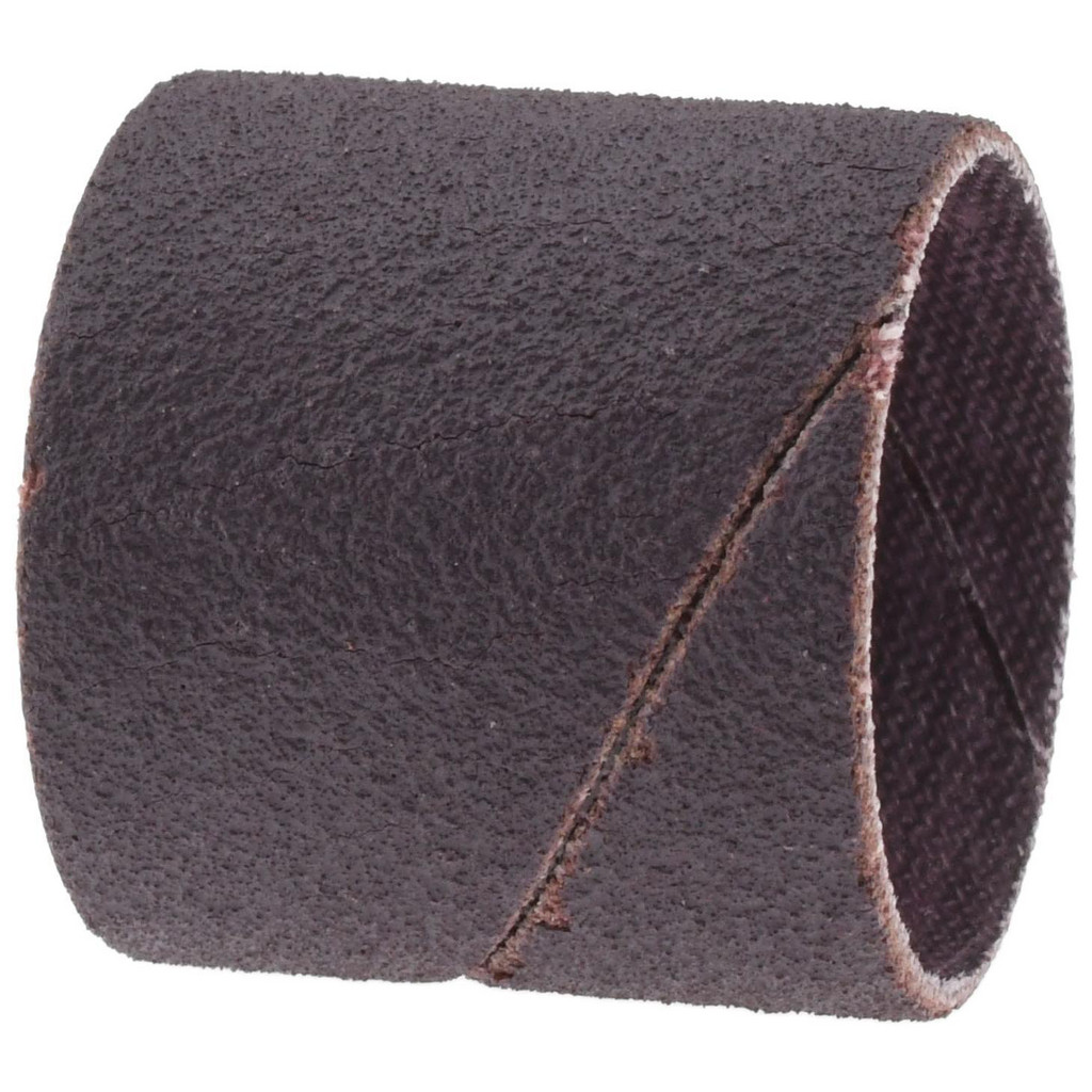 Made in USA | Value Collection Spiral Band: Aluminum Oxide, 120 Grit, Fine Grade - 1" Dia x 1" Wide, Fine Grade | Part #01-0112
