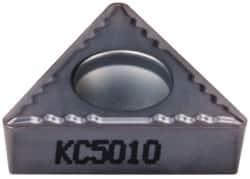 Turning Insert: TCMT3252UF KC5010, Solid Carbide