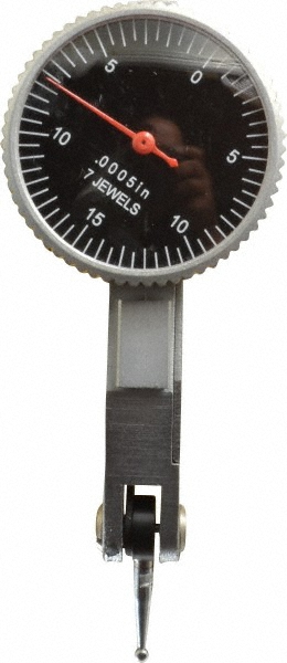 Value Collection 605-4709 0 to 0.03", 0.000500" Graduation, Horizontal Dial Test Indicator Image
