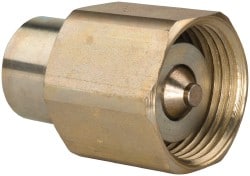Hydraulic Hose Valve Fitting: 3/4", 5,000 psi
