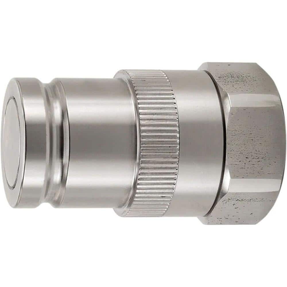 Parker S71-3N8-8F Hydraulic Hose Valve Fitting: 1/2", 1/2", 5,000 psi 