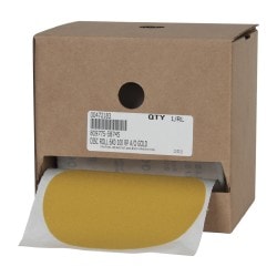 PSA Disc: 6" Disc Dia, 100 Grit, Aluminum Oxide